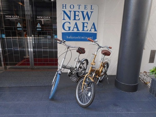 뉴가이아 하카타에키 미나미 자전거
